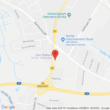Standort der Tankstelle: TotalEnergies Tankstelle in 01458, Ottendorf-Okrilla