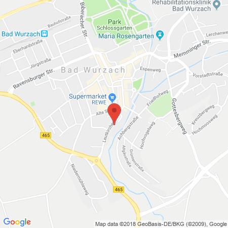 Standort der Tankstelle: ARAL Tankstelle in 88410, Bad Wurzach
