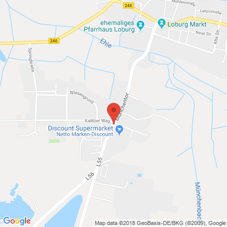 Standort der Tankstelle: CLASSIC Tankstelle in 39279, Loburg