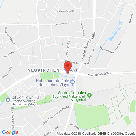 Standort der Tankstelle: ARAL Tankstelle in 47506, Neukirchen-Vluyn