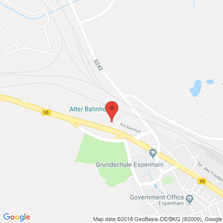 Position der Autogas-Tankstelle: Agip Tankstelle in 04571, Roetha Ot Espenhain