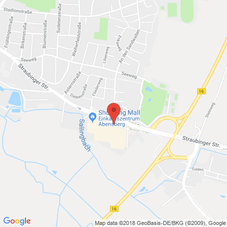 Position der Autogas-Tankstelle: KFZ Riepl & Wagner in 93326, Abensberg