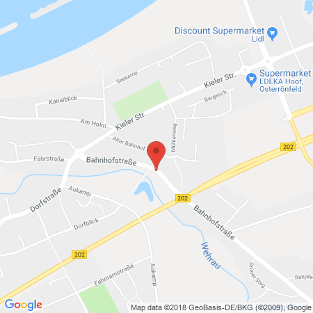 Standort der Tankstelle: CLASSIC Tankstelle in 24783, Osterrönfeld