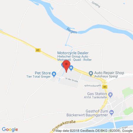 Position der Autogas-Tankstelle: Freie Tankstelle Brey in 93466, Chamerau