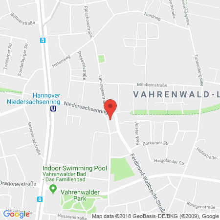Standort der Tankstelle: ARAL Tankstelle in 30163, Hannover