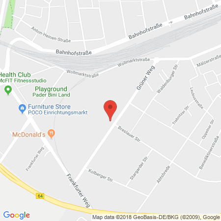 Standort der Tankstelle: Shell Tankstelle in 33098, Paderborn