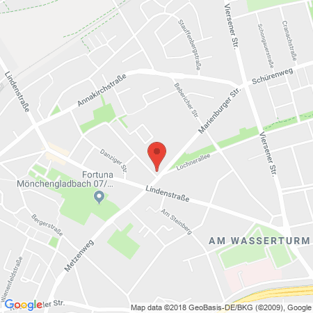 Standort der Tankstelle: ARAL Tankstelle in 41063, Mönchengladbach