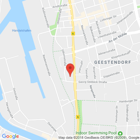 Position der Autogas-Tankstelle: Shell Tankstelle in 27570, Bremerhaven
