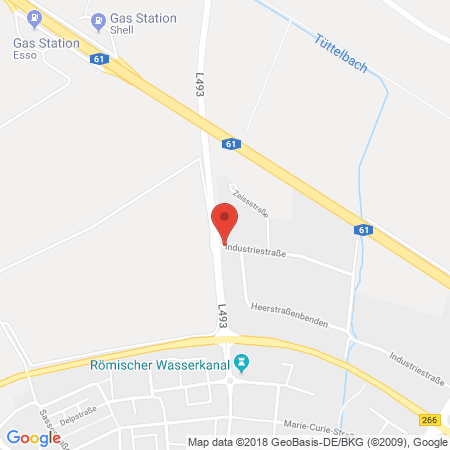Position der Autogas-Tankstelle: Autogas Rheinbach GmbH & Co.KG in 53359, Rheinbach