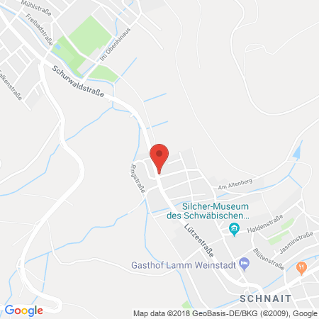 Standort der Tankstelle: AVIA XPress Tankstelle in 71384, Weinstadt-Schnait