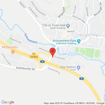 Standort der Tankstelle: AVIA Tankstelle in 91171, Greding