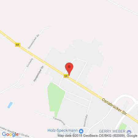 Standort der Autogas Tankstelle: SDK Schneider in 33790, Halle