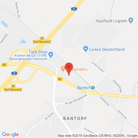 Position der Autogas-Tankstelle: Total Autohof Barsinghausen in 30890, Barsinghausen