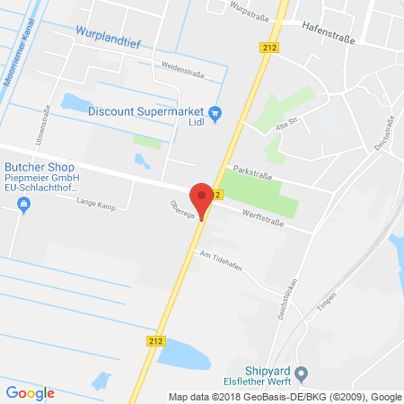 Standort der Autogas Tankstelle: Autohaus Breipohl GmbH & Co. KG in 26931, Elsfleth