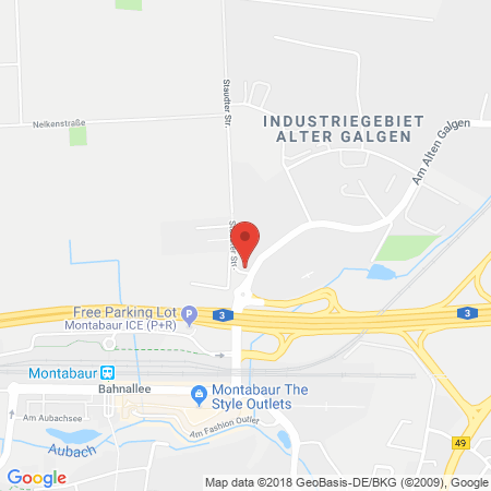 Position der Autogas-Tankstelle: Westerwald AutoGas Otto/Preuß Gbr in 56410, Montabaur