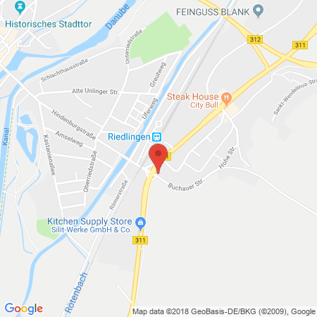 Standort der Tankstelle: ARAL Tankstelle in 88499, Riedlingen