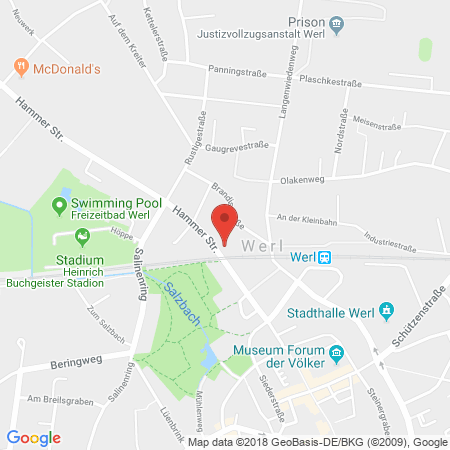 Standort der Tankstelle: Rubart Mineralöl Tankstelle in 59457, Werl