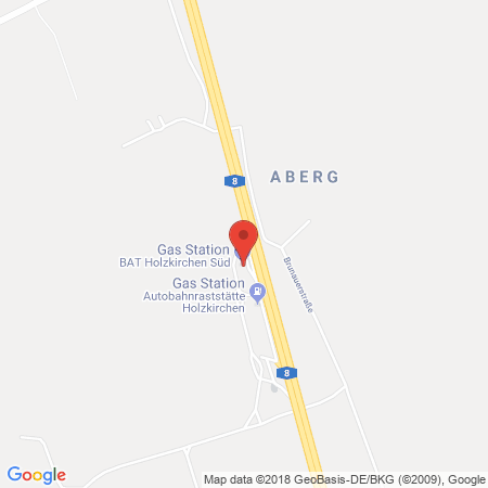 Position der Autogas-Tankstelle: Aral Tankstelle, Bat Holzkirchen Süd in 83607, Holzkirchen