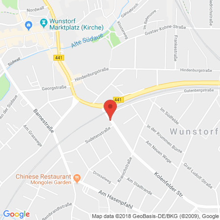 Standort der Tankstelle: STAR Tankstelle in 31515, Wunstorf