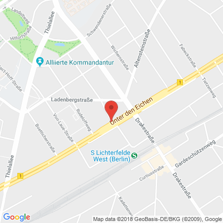 Standort der Tankstelle: ESSO Tankstelle in 12203, BERLIN