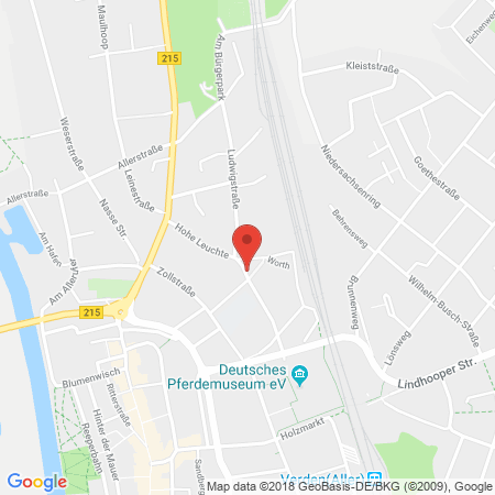 Standort der Tankstelle: Raiffeisen Tankstelle in 27283, Verden