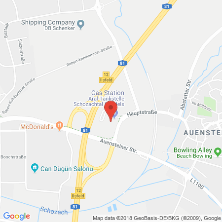 Standort der Tankstelle: ARAL Tankstelle in 74360, Ilsfeld