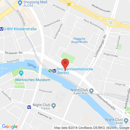 Standort der Tankstelle: ARAL Tankstelle in 10179, Berlin