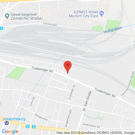 Standort der Tankstelle: JET Tankstelle in 81825, MUENCHEN