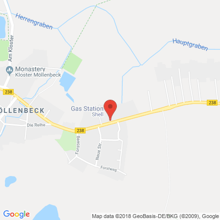 Position der Autogas-Tankstelle: Shell Tankstelle in 31737, Rinteln