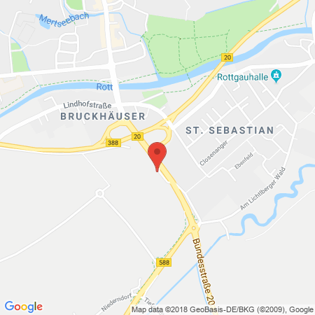 Standort der Tankstelle: TotalEnergies Tankstelle in 84307, Eggenfelden