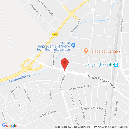 Standort der Tankstelle: Shell Tankstelle in 63225, Langen