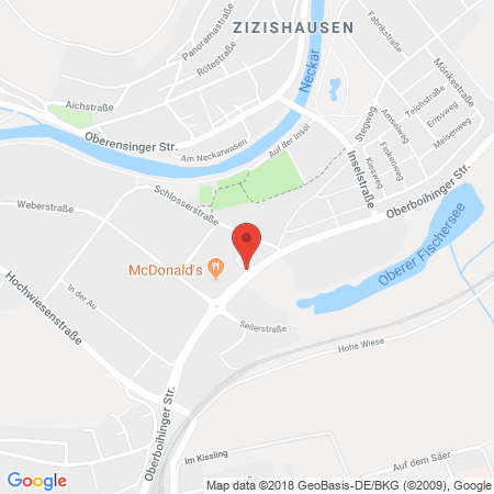 Standort der Tankstelle: Shell Tankstelle in 72622, Nuertingen