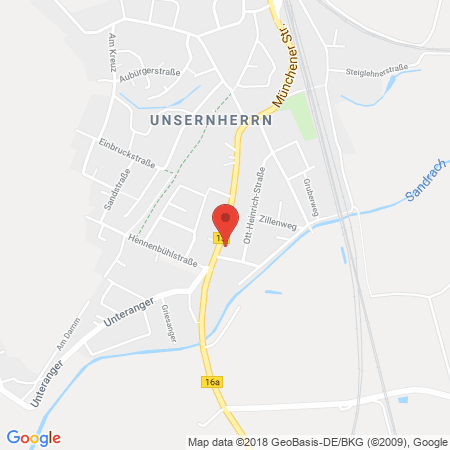 Position der Autogas-Tankstelle: Agip Tankstelle in 85051, Ingolstadt