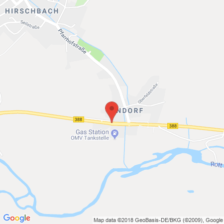 Position der Autogas-Tankstelle: Agip Tankstelle in 84364, Bad Birnbach