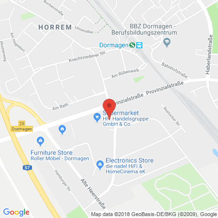 Standort der Tankstelle: HIT (Supermarkt TS) Tankstelle in 41540, Dormagen
