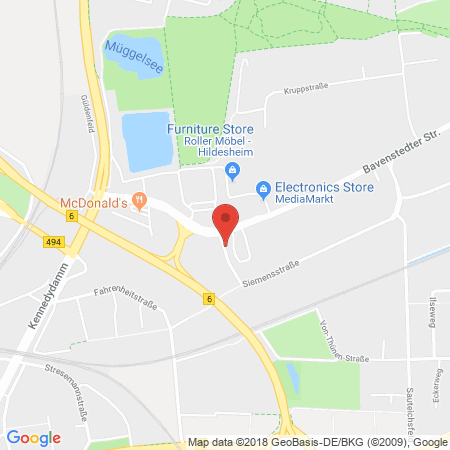 Standort der Tankstelle: Supermarkt-Tankstelle Tankstelle in 31135, HILDESHEIM