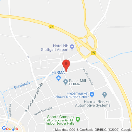 Position der Autogas-Tankstelle: Karosserie Schäfer GbR in 70794, Filderstadt