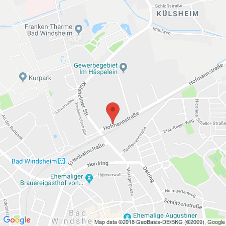 Standort der Tankstelle: BayWa Tankstelle in 91438, Bad Windsheim