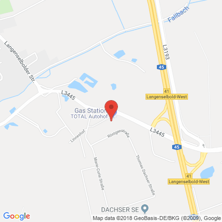 Standort der Tankstelle: TotalEnergies Tankstelle in 63526, Erlensee