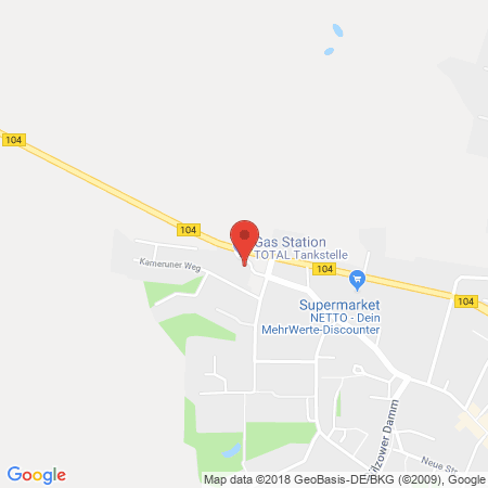 Standort der Tankstelle: TotalEnergies Tankstelle in 17153, Stavenhagen