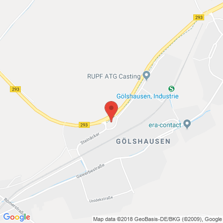 Position der Autogas-Tankstelle: Zg Raiffeisen Energie Gmbh in 75015, Bretten