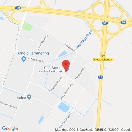 Standort der Tankstelle: Pludra Tankstelle in 48465, Schüttorf