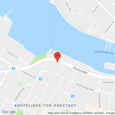 Standort der Tankstelle: TotalEnergies Tankstelle in 18057, Rostock