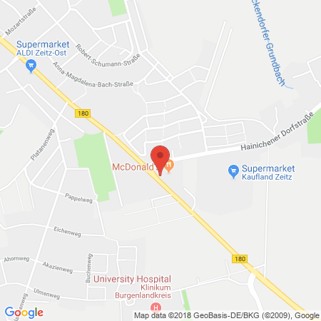 Position der Autogas-Tankstelle: JET Tankstelle in 06712, Zeitz