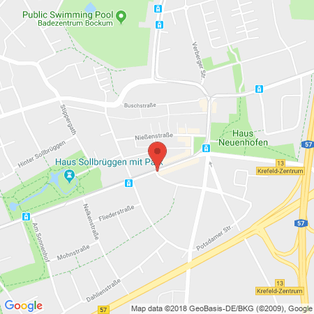 Standort der Tankstelle: STAR Tankstelle in 47800, Krefeld