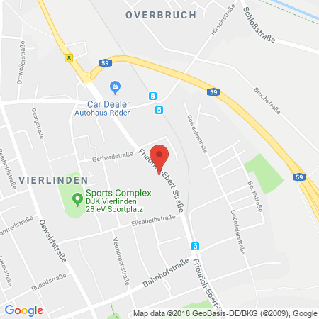 Position der Autogas-Tankstelle: Shell Tankstelle in 47178, Duisburg