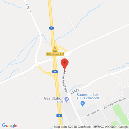 Standort der Tankstelle: Shell Tankstelle in 07639, Bad Klosterlausnitz