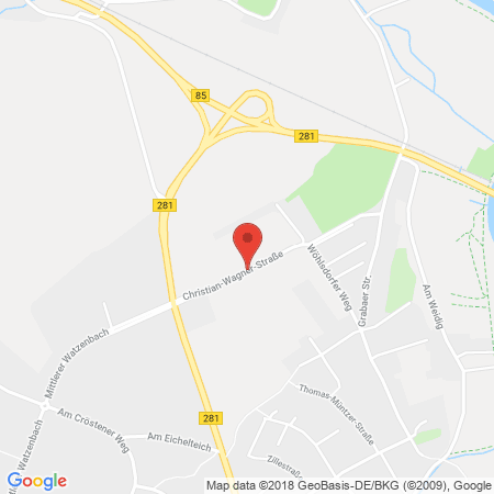 Position der Autogas-Tankstelle: Star Tankstelle in 07318, Saalfeld