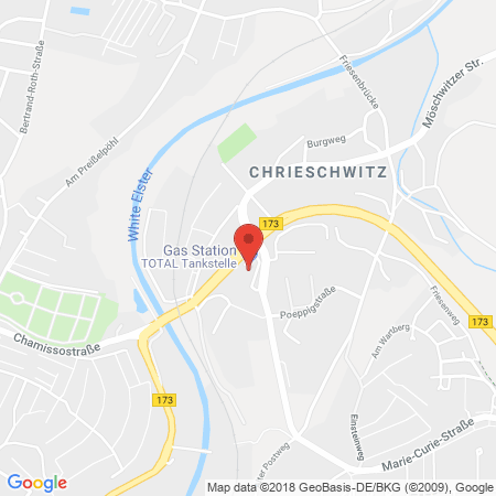 Standort der Tankstelle: TotalEnergies Tankstelle in 08529, Plauen