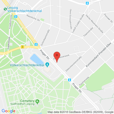 Standort der Tankstelle: TotalEnergies Tankstelle in 04299, Leipzig